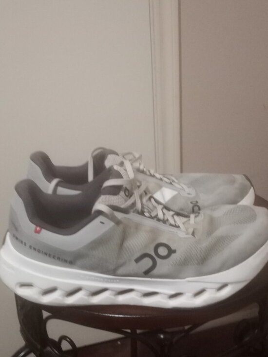 On Clouds Other - On Cloudsurfer Next 3ME30020070 Gray/White Running Shoes Sneakers Men Sz 9.5